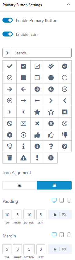 AffiliateX Product Table block Setting