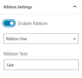 AffiliateX Single Product block setting