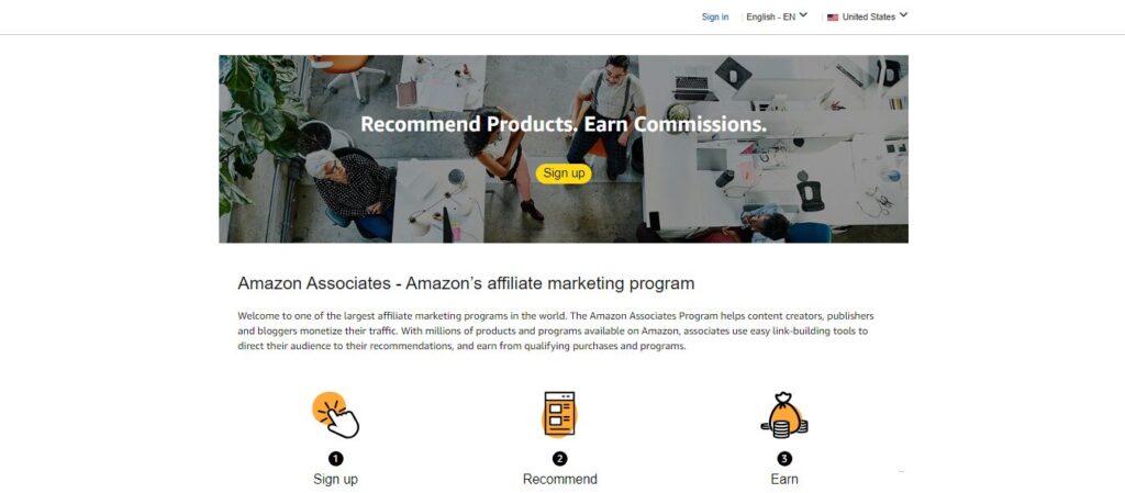 Amazon Affiliate Program