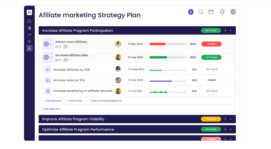 Cascade Affiliate Marketing Promotional template