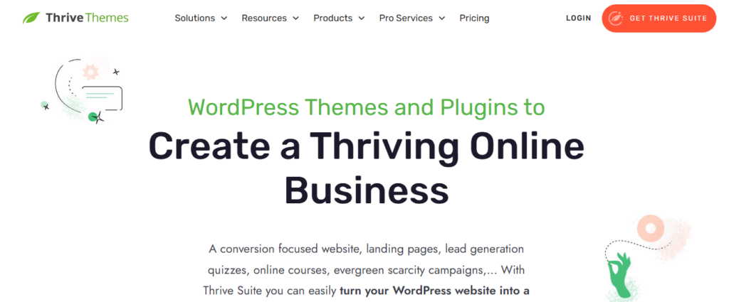 Thrive themes: Best WordPress Themes for Amazon Affiliate Blogs