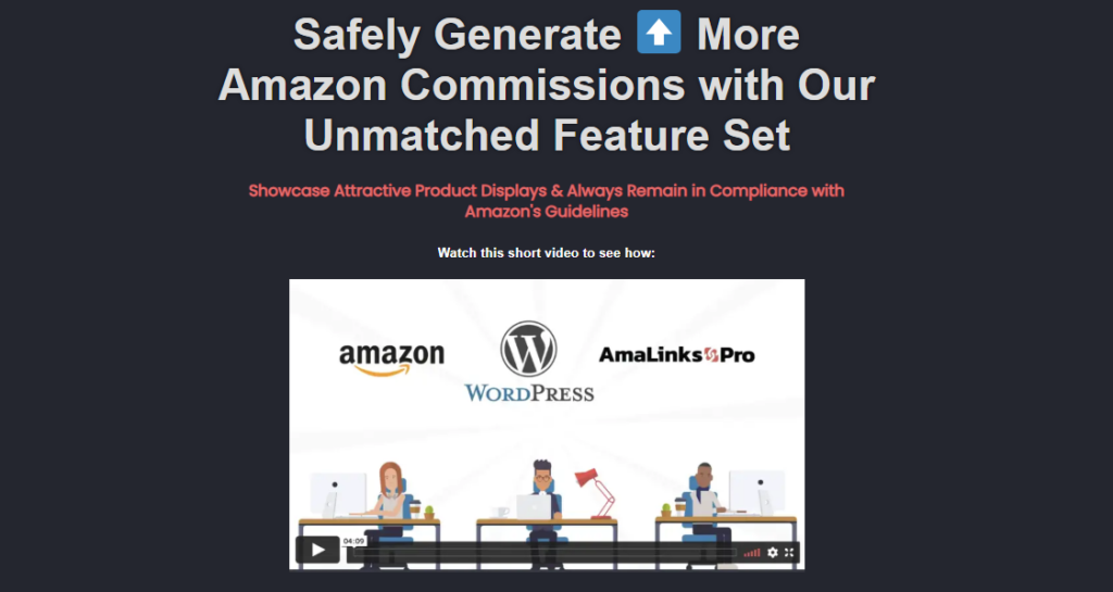 amalinkspro WordPress plugin for affiliate marketing