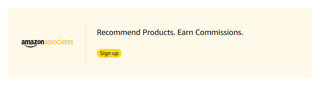 Amazon associate program