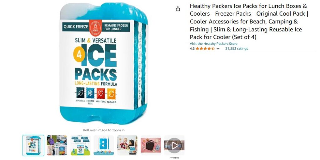 Resuable Ice Packs: Top 10 Best Selling Products on Amazon in 2025