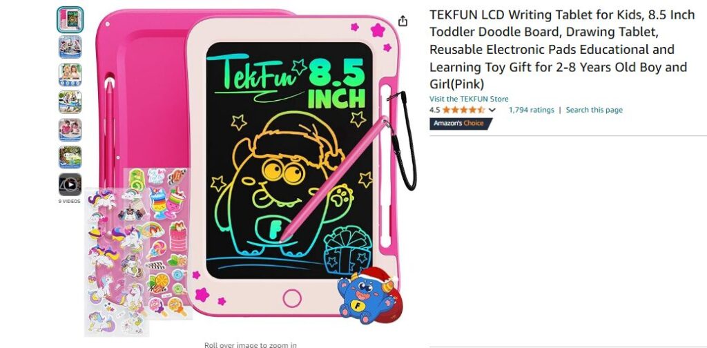 TEKFUN Writing Tablet: Top 10 Best Selling Products on Amazon in 2025