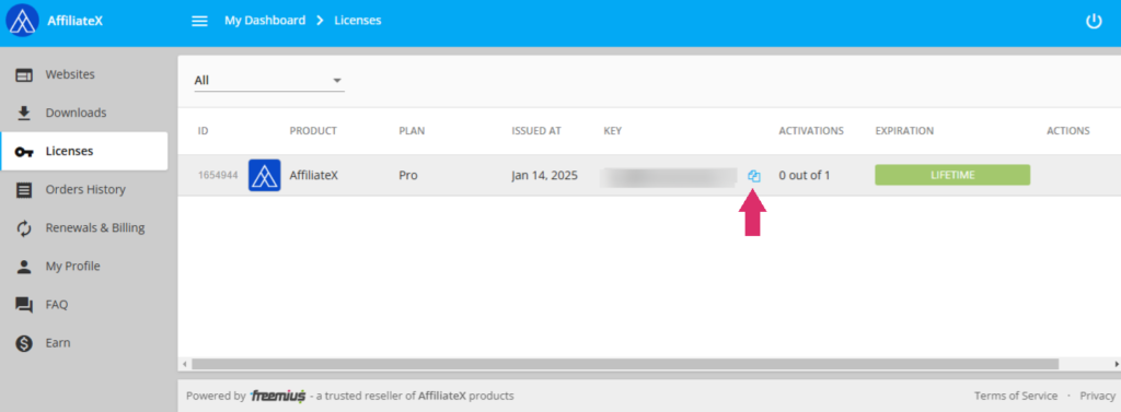 How to Download License Key & Plugins Files from Your AffiliateX Account