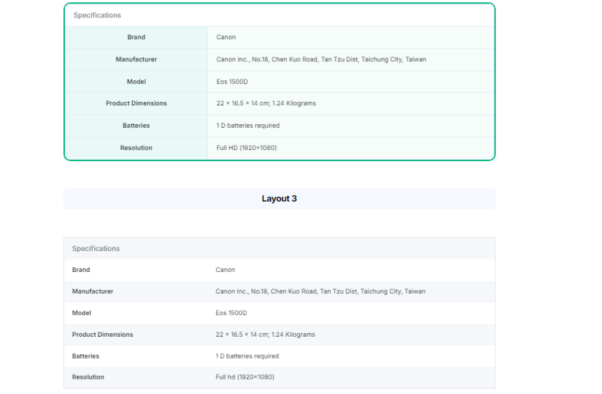 AffiliateX Specification block