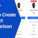 How to Create Product Comparison Table in WordPress