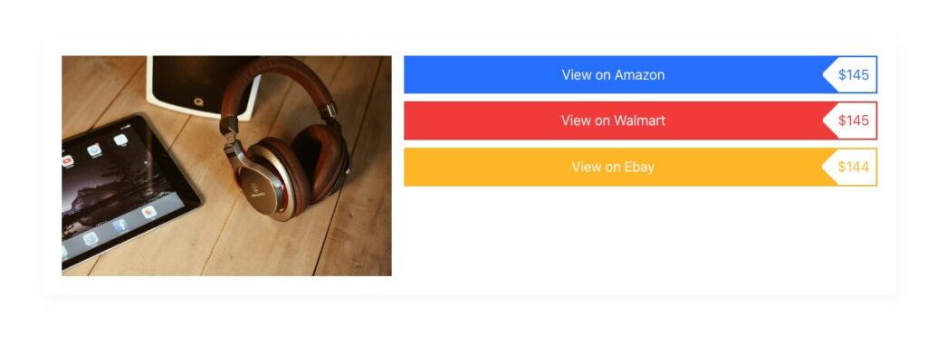 AffiliateX Product Image Button Sample
