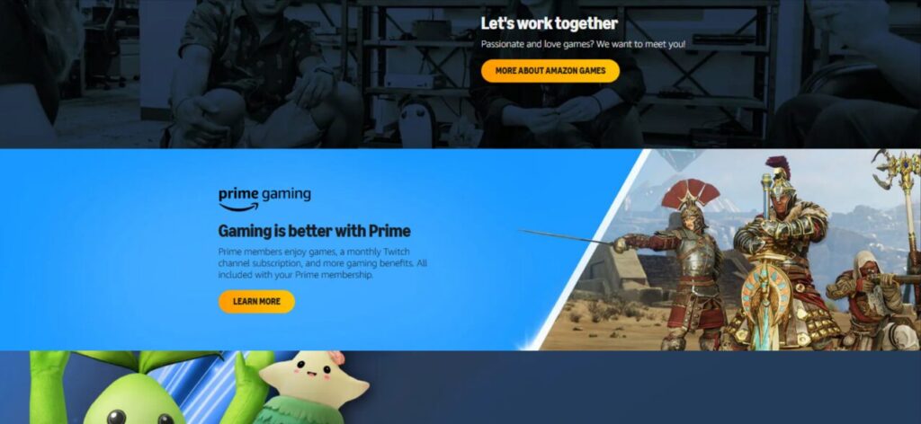 Amazon game snapshot