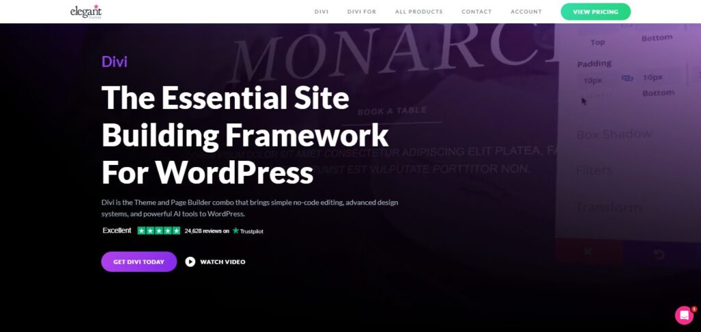 Divi theme builder