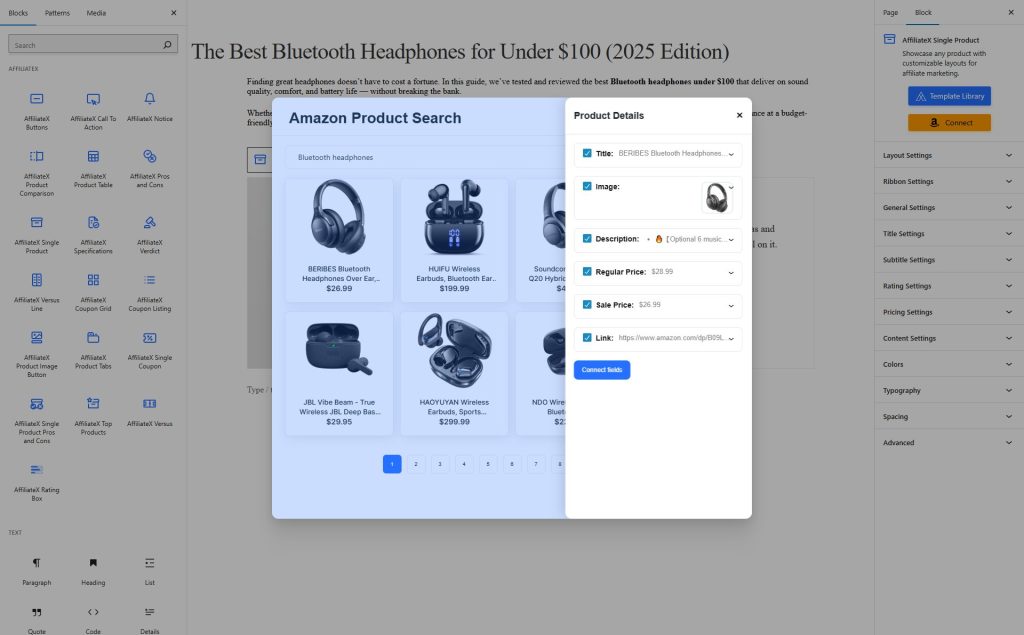 Amazon product search