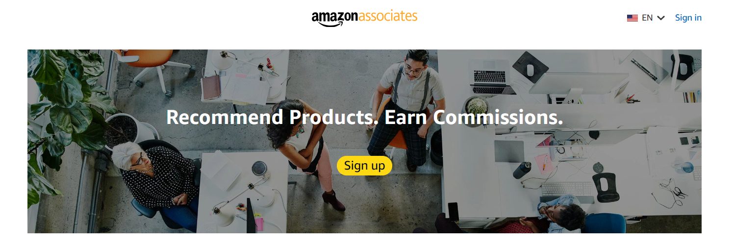 Amazon Associates Program and Start Affiliate Marketing of Amazon Products