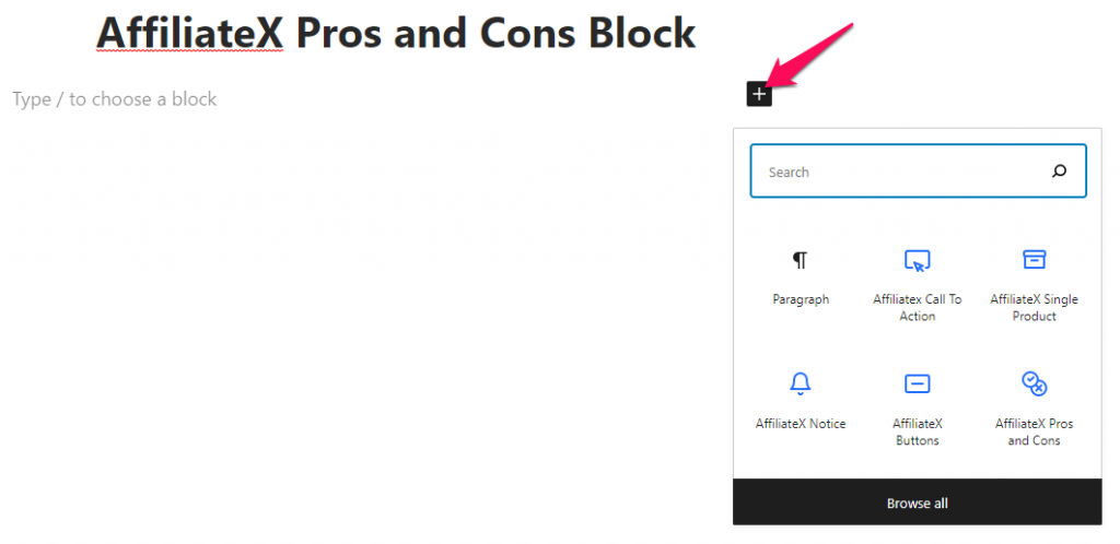 AffiliateX Pros and Cons