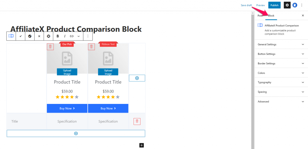 AffiliateX Product Comparison