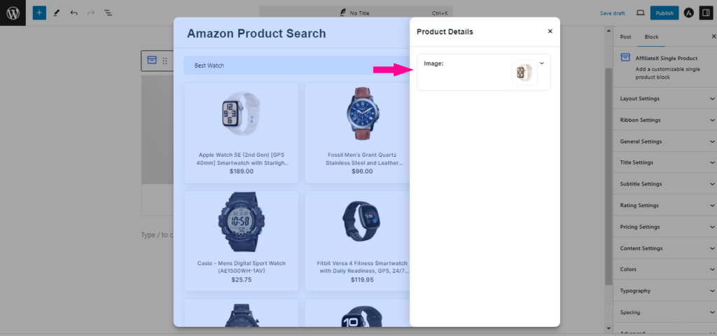 How to Use Amazon API in Gutenberg Editor