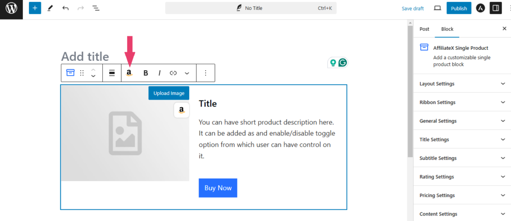 How to Use Amazon API in Gutenberg Editor