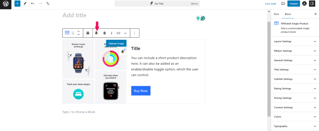 How to Use Amazon API in Gutenberg Editor
