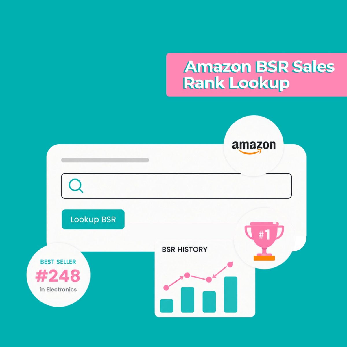 Free Amazon BSR Sales Rank Lookup