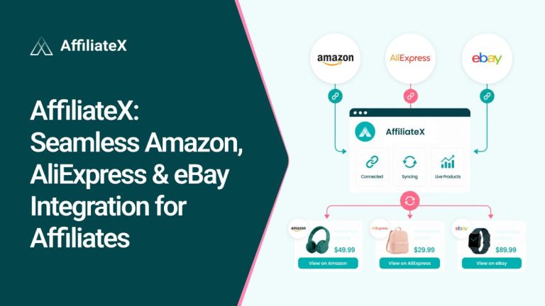 AffiliateX: Seamless Amazon, AliExpress & eBay Integration for Affiliates