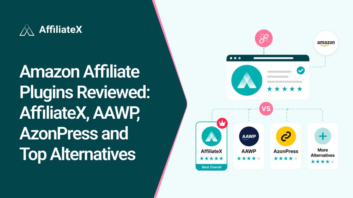 Amazon Affiliate Plugins Reviewed: AffiliateX, AAWP, AzonPress and Top Alternatives