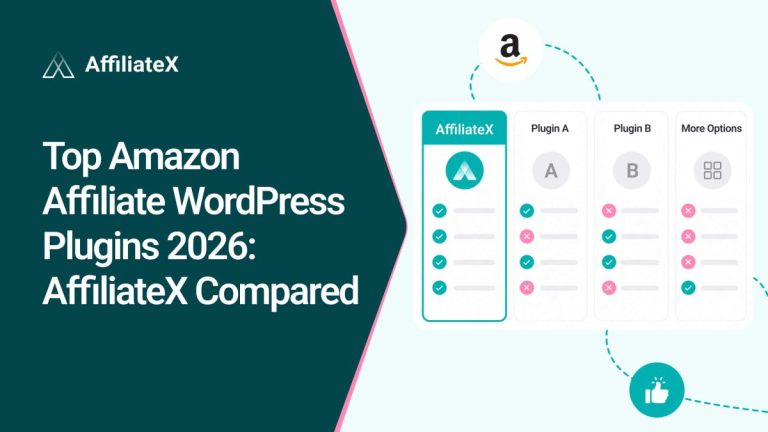 Top Amazon Affiliate WordPress Plugins 2026: AffiliateX Compared