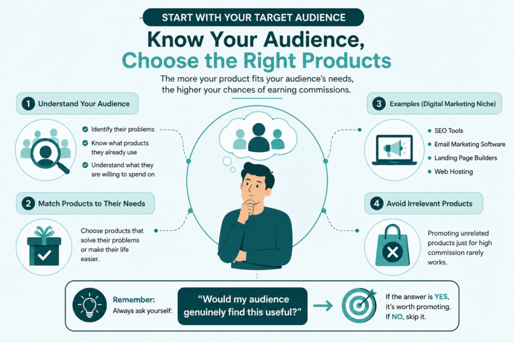 Start with Your Target Audience to Choose the Right Products