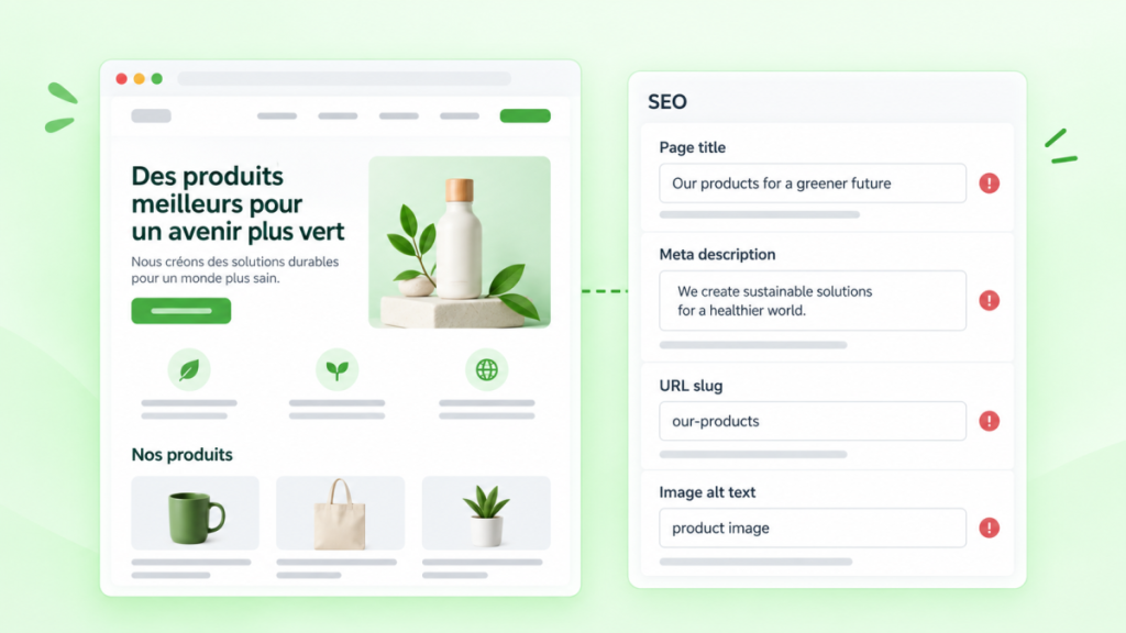 Translate SEO Fields